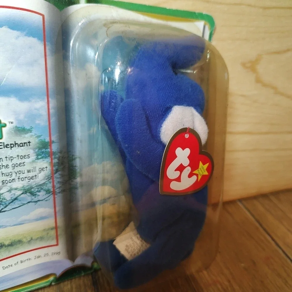 TY Teenie Beanie Babies Chilly Peanut Elephant Humphrey Camel RETIRED McDonald‎